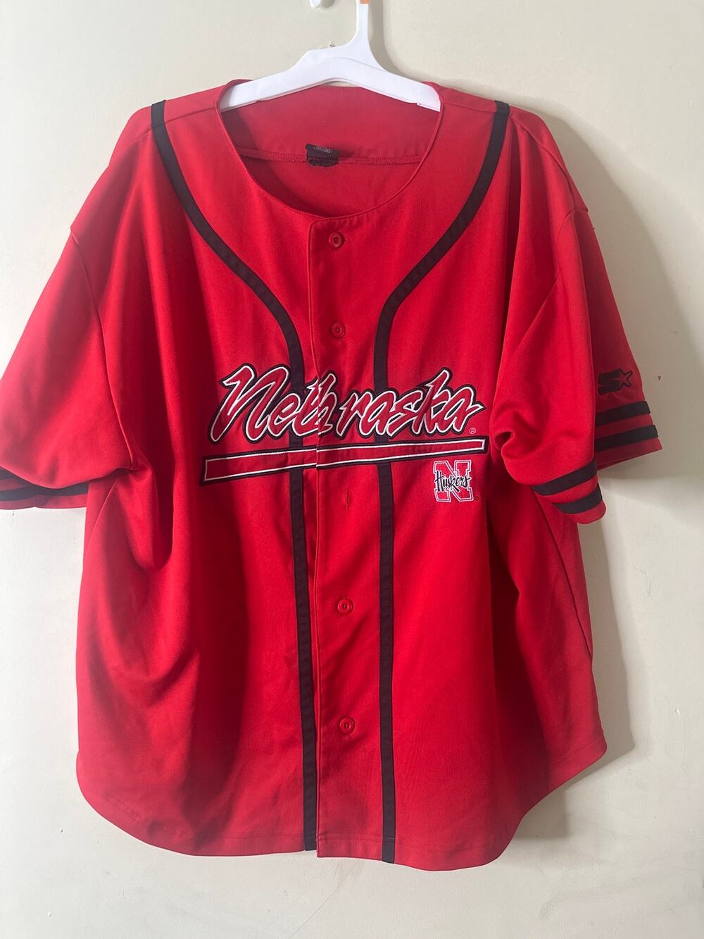 Baseball Nebraska Cornhuskers NCAA Jersey XL 2